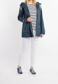 Schmuddelwedda Parka - blue-grey