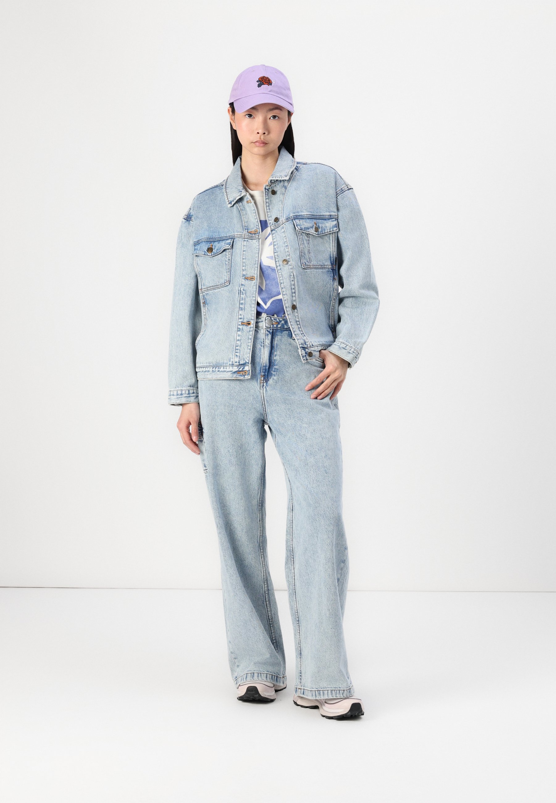 Timberland ARCHIVE JACKET - Denim jacket - salt coast/blue