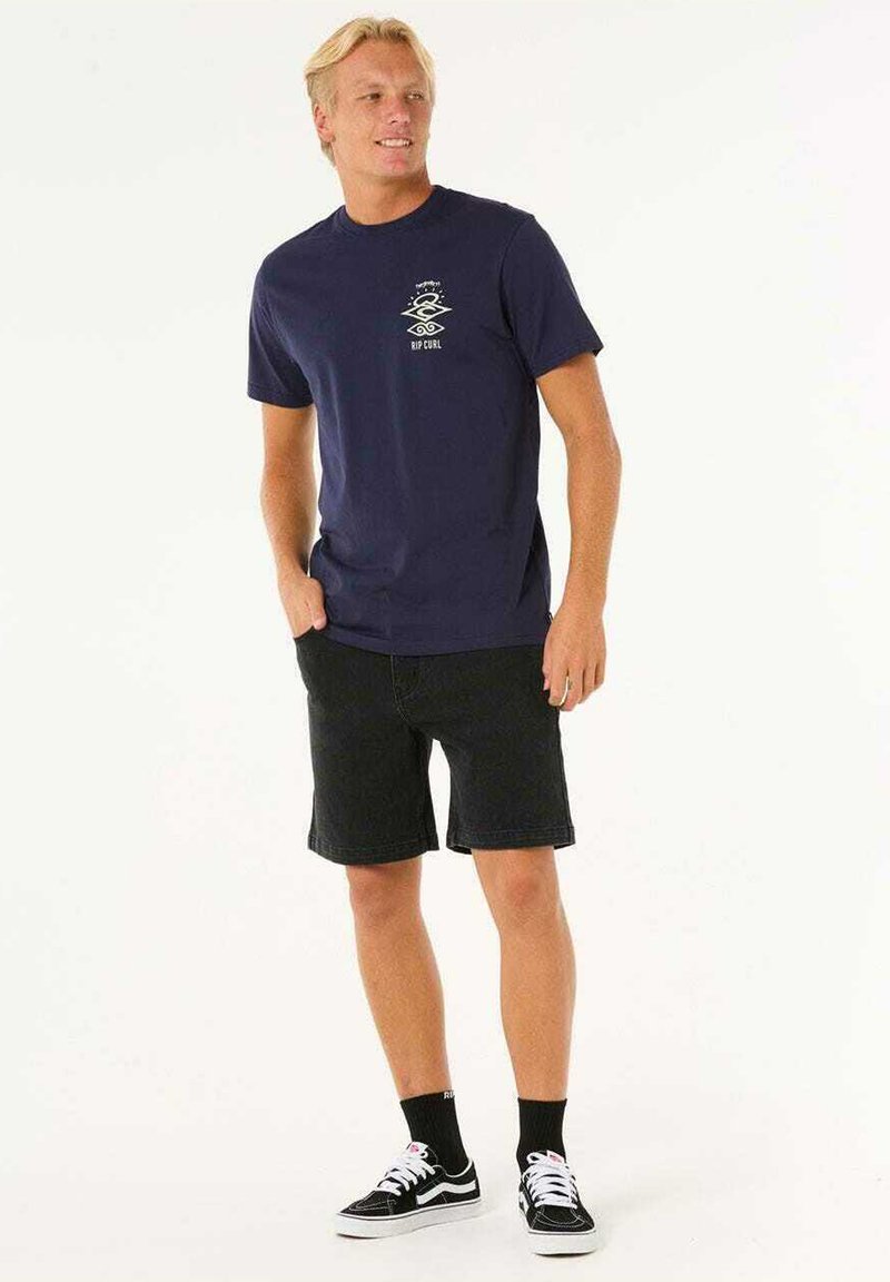 Rip Curl T-shirt print blauw