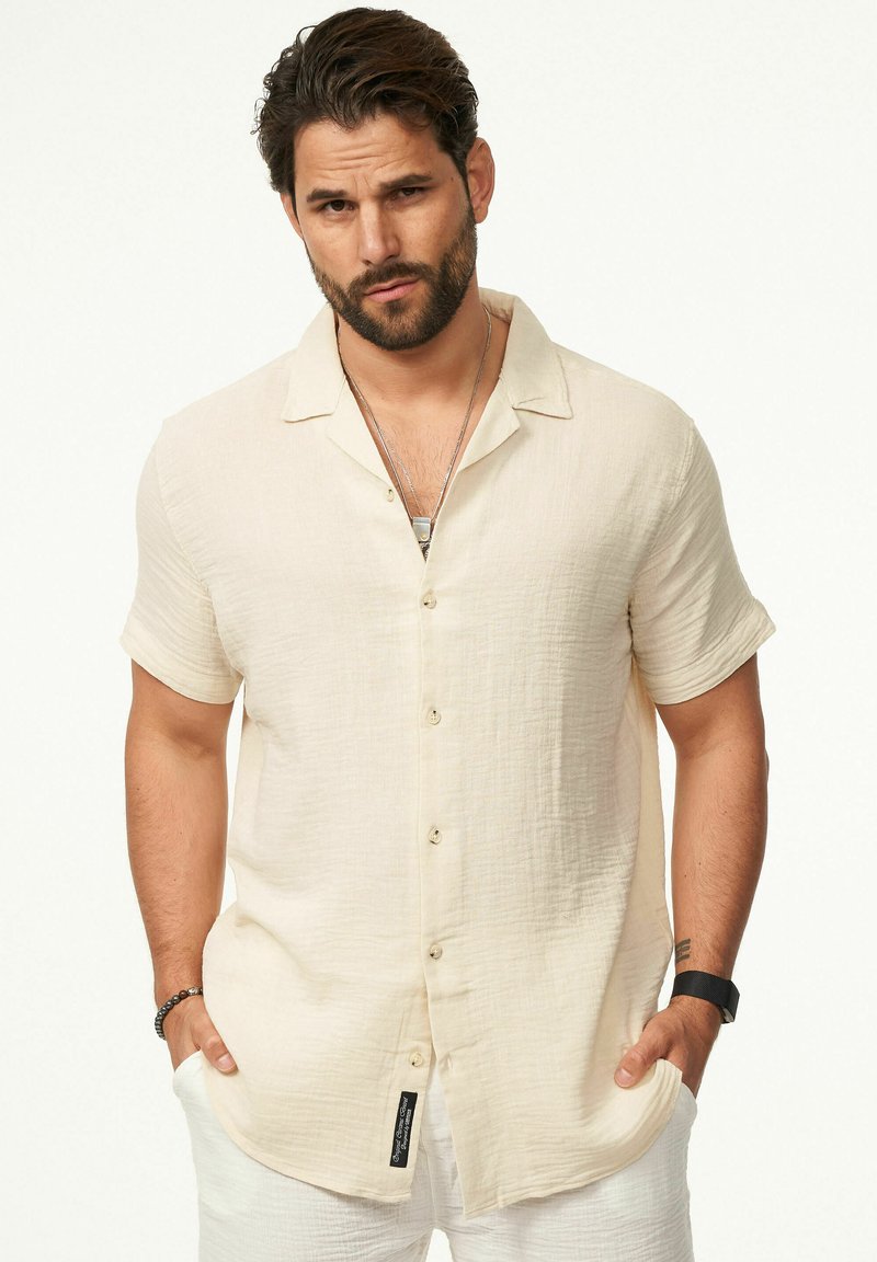 CARISMA KURZARM REGULAR-FIT - Hemd - taupe