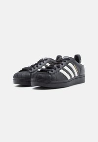 adidas Originals SUPERSTAR II - Sapatilhas - core black/off white/gold-coloured metallic