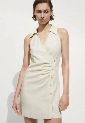 Shirt dress - beige