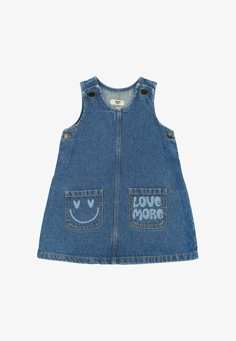The New Siblings PIDA - Obleka iz džinsa - medium blue denim