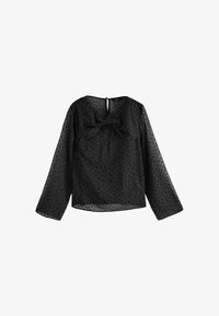 Selected, black flocked spot