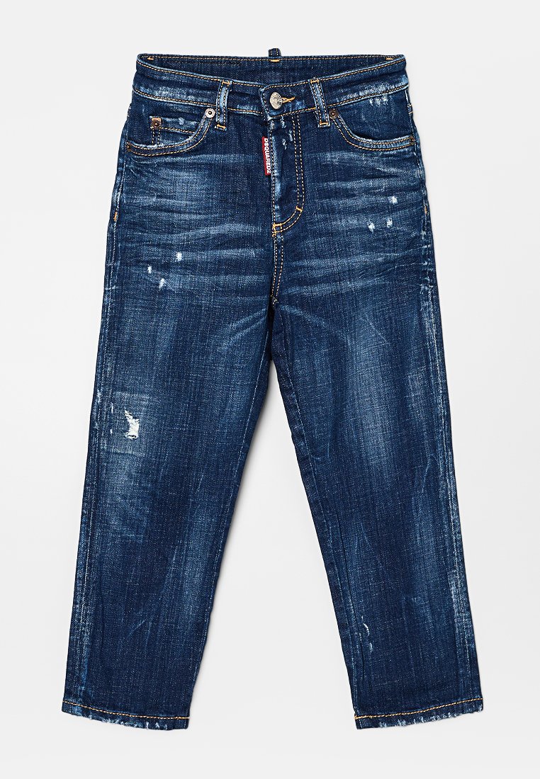 Dsquared2 Straight leg jeans donkerblauw