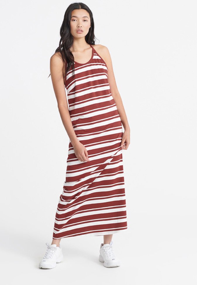 striped day dress