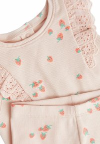 Next SET  - REGULAR FIT - Legíny - kalhoty  - pink strawberry