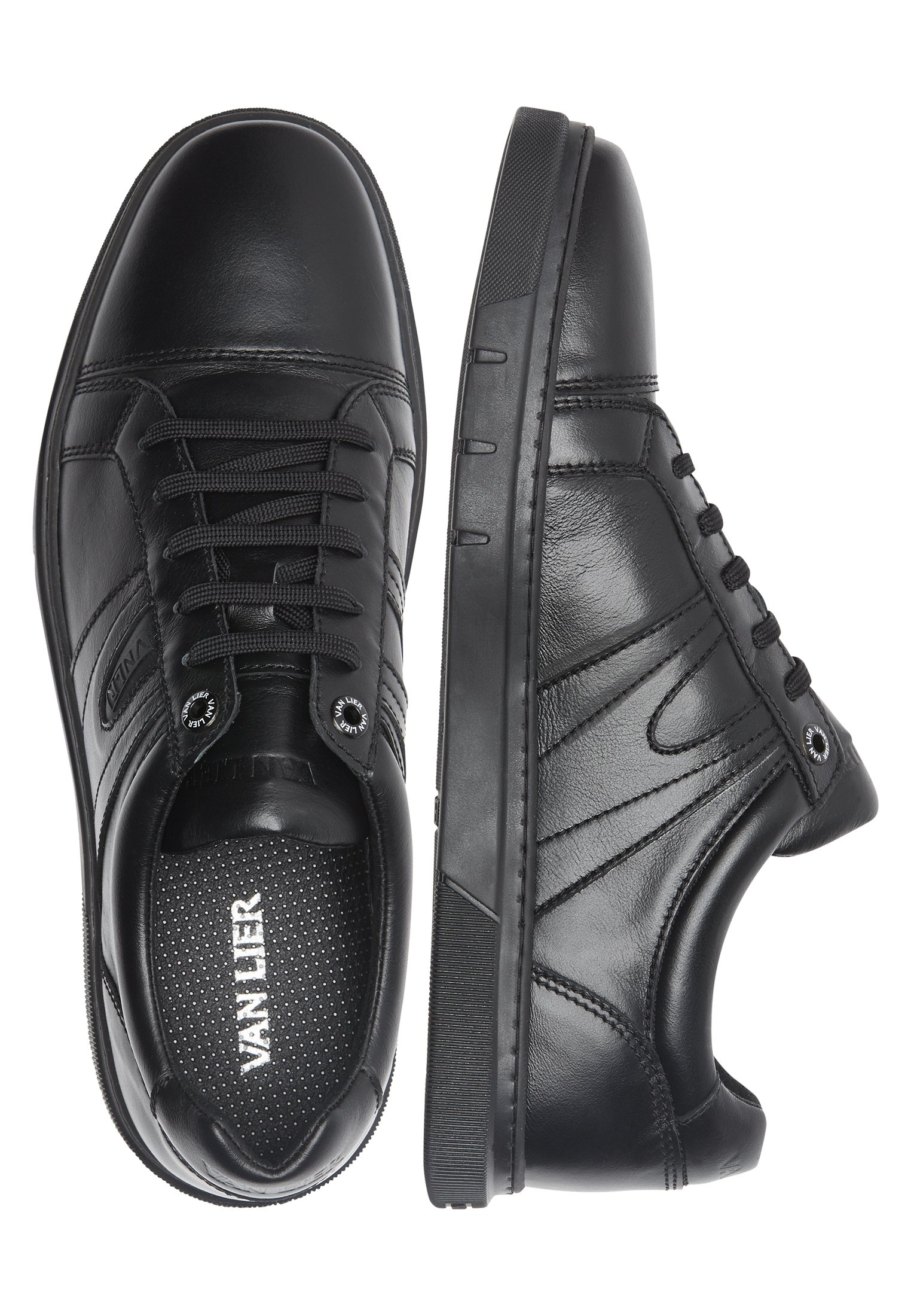 Van Lier Sneakers laag - black/Zwart - Zalando.nl