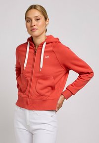 Lee ZIP THROUGH - Sudadera con cremallera - poppy