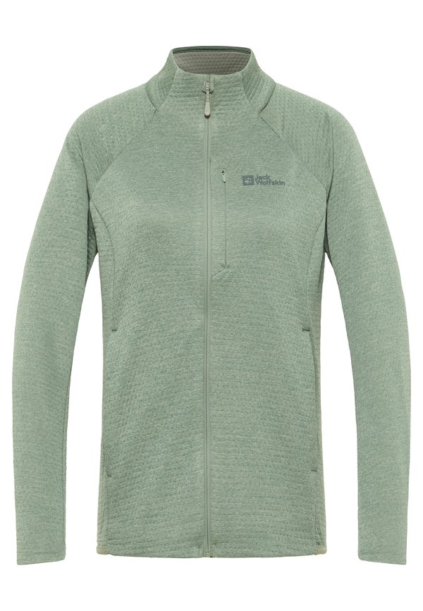 TAIGA FZ W - Fleece jacket - eucalyptus4