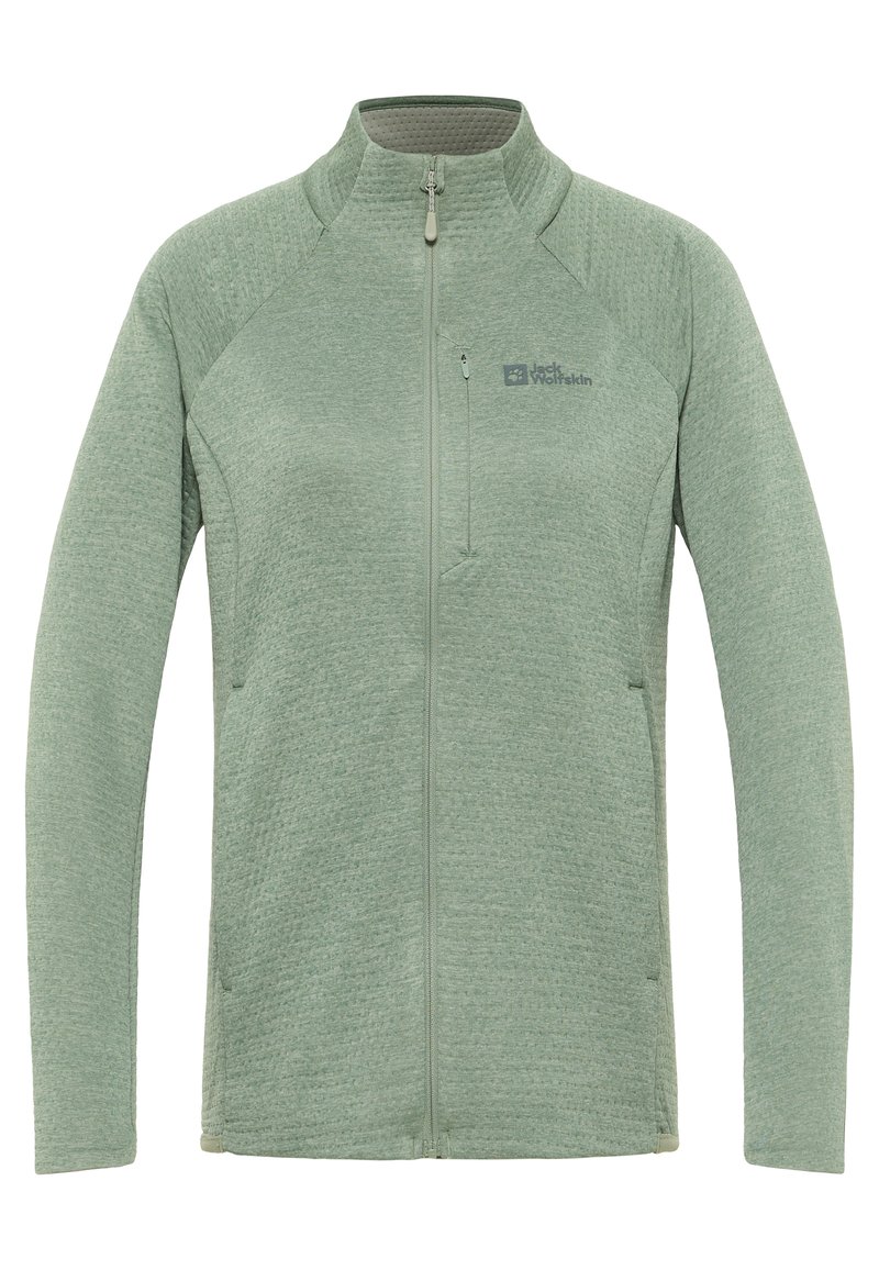 Jack Wolfskin Fleecejas lichtgroen