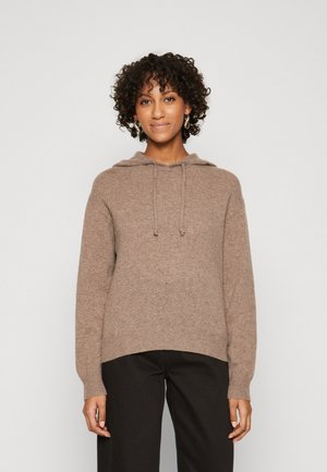 HOODIE  - Huppari - grey blue melange