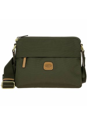 Bric's X-COLLECTION 23 CM - Sac bandoulière - olive
