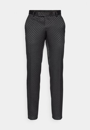 KARL LAGERFELD TROUSERS COSMOS - Kostiuminės kelnės - black