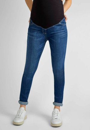 Skinny-Farkut - dark vintage blue