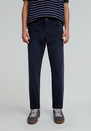 NEW FIVE POCKETS - Tapered-Farkut - navy