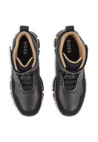 BOSS Kidswear JUNIOR TRAINERS - Visoke tenisice - black