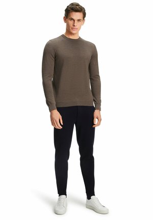 BASIC NEW MERINO CREW NECK - Jumper - bormio mel