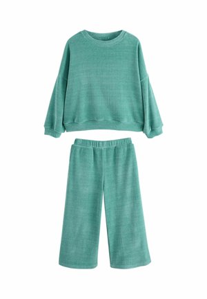LONG SLEEVE SET - Träningsset - teal/blue