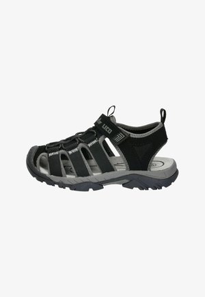 LICO, Walking sandals - schwarz grau