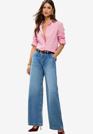 REGULAR FIT - STRIPE - Chemisier - pink