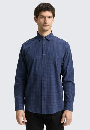 REGULAR FIT MIT KAROMUSTER - Overhemd - blue vichy check