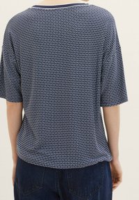 TOM TAILOR Camiseta estampada - mottled blue