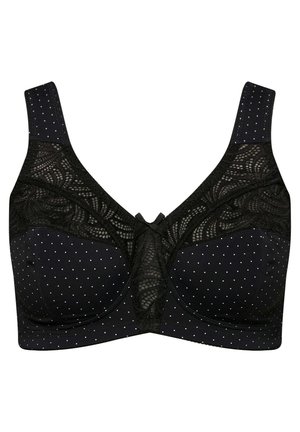 Ulla Popken DOTS AND RELIEF - Soutien-gorge à armatures - black