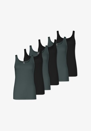 6ER PACK - Caraco - schwarz grün