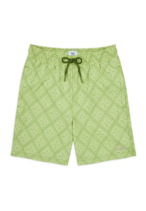 TILE PRINT - Swimming shorts - green