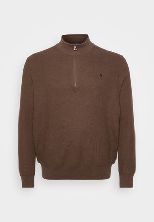 LONG SLEEVE - Svetrík - nutmeg brown heather