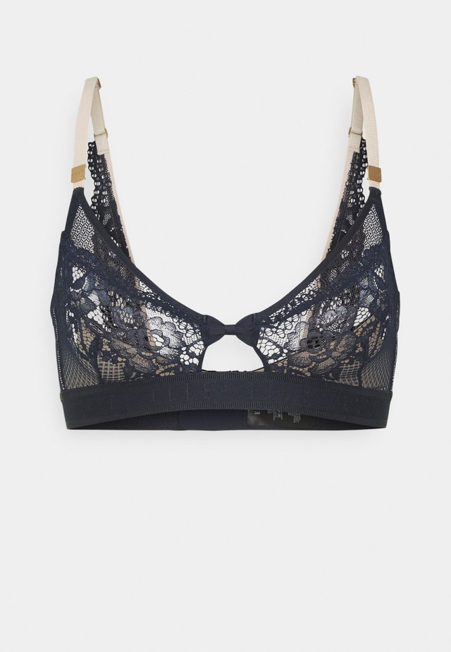 Triangle bra - navy