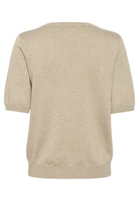 Kaffe T-shirt basic - mottled brown