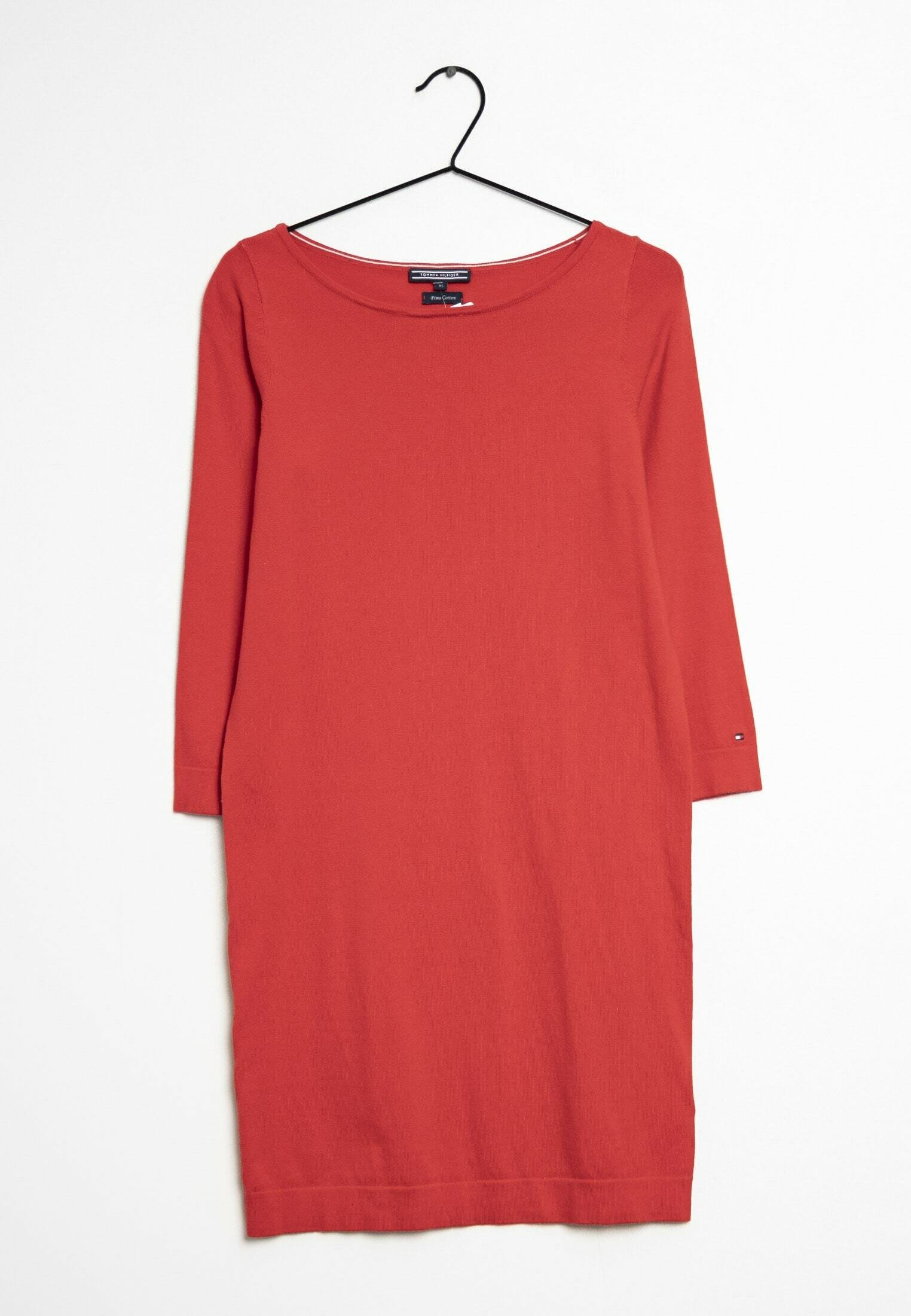 red tommy hilfiger t shirt dress Tommy Girl Heart Logo T-Shirt Dress