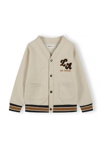 Manteau crème imitation mouton frisé empiècement fausse fourrure | FR