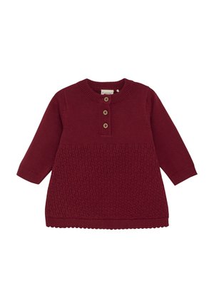 FIXONI Strickkleid - syrah
