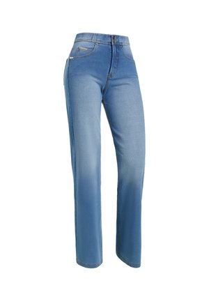 Jeans a zampa - clear jeans yellow seams