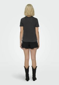 ONLY ONLLUCY LIFE REG S/S JRS NOOS - T-shirt print - black 44