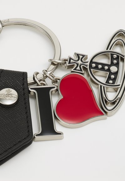 Vivienne Westwood I LOVE ORB KEY - Avaimenperä - black