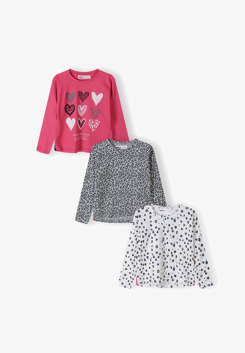 MINOTI CREW NECK PRINTED - T-shirts print - pink