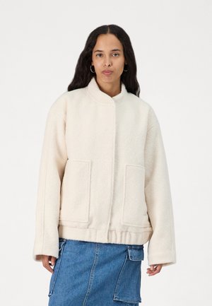 Pieces PCJENNY LOOSE  - Bomber stiliaus striukė - birch