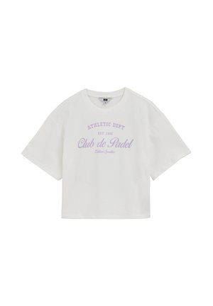 T-shirt imprimé - purple