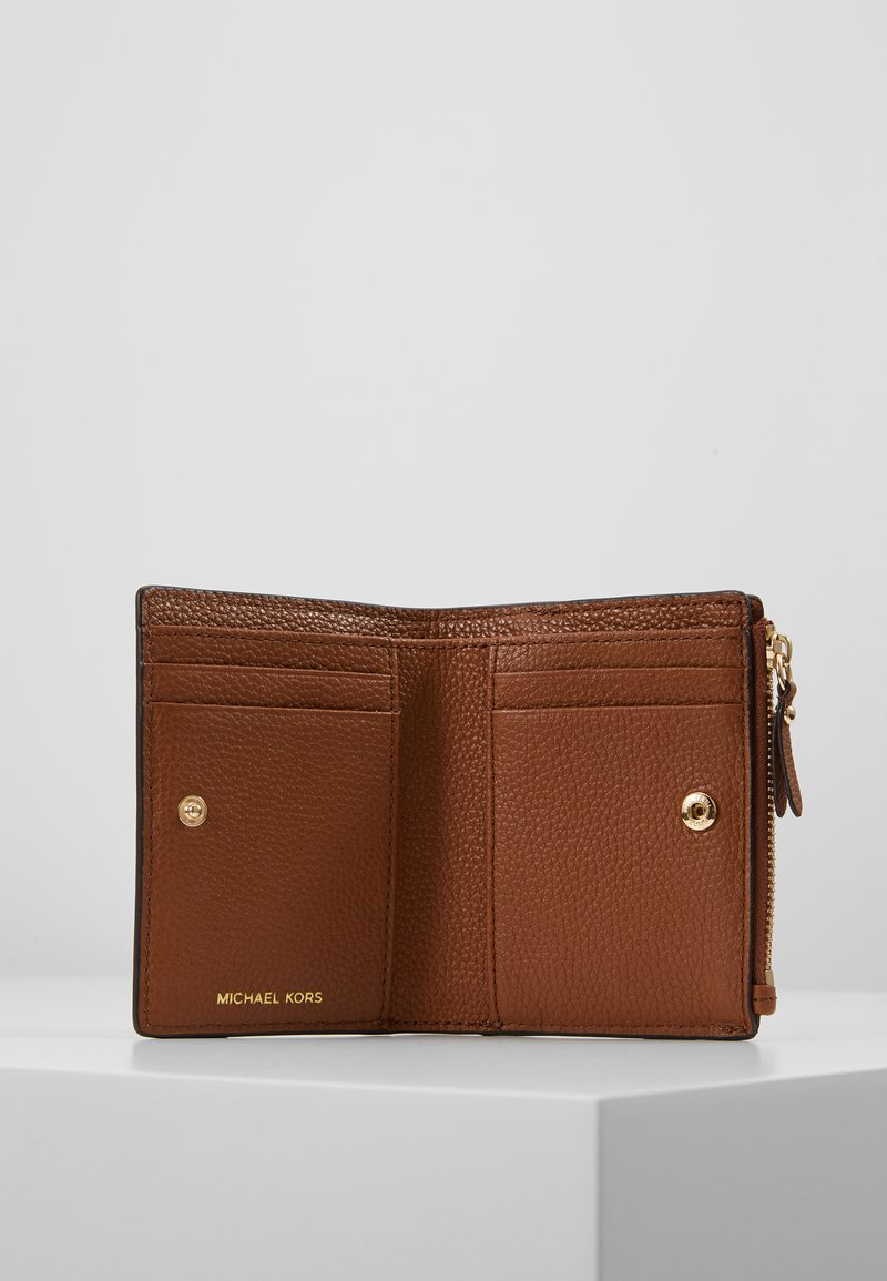 small brown michael kors wallet