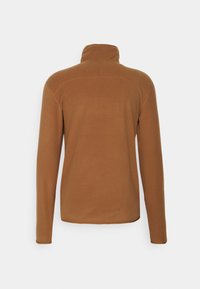 The North Face 100 GLACIER 1/4 ZIP - Camisola de lã polar - pinecone brown