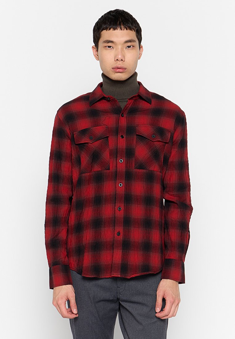 Replay Overhemd donkerrood