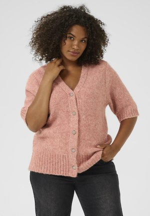 Kaffe Curve CABIS - Cardigan - light mahogany melange