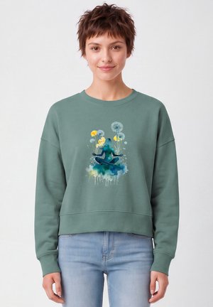watapparel, YOGA & MEDITATION - Sweater - green bay