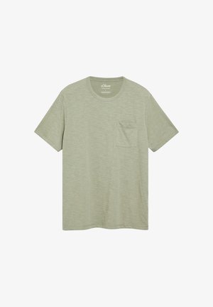 s.Oliver, T-SHIRT - T-shirt basic - helles olivgrün