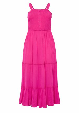Yours Clothing, WOMEN'S MAXI DRESSES - Maxikjoler - pink