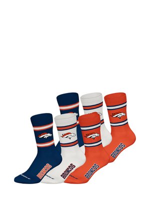 DENVER BRONCOS 6-PACK - Chaussettes - nny/wht/org